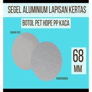 68 mm glass pp pp pet paper coating aluminum seal