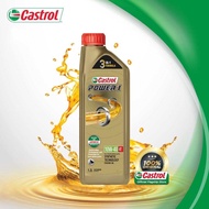 [TERMURAH] Castrol Power 1 Semi Synthetic 4T 10W 40 Engine Oil (PEWANGI FRAGRANCE) Minyak Hitam Moto