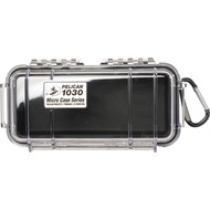 【PELICAN】1030 Micro Case 微型防水氣密箱 透明 黑 公司貨