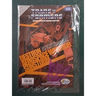 Transformers E-hobby Exclusive Encore Sunstorm Starscream Comic