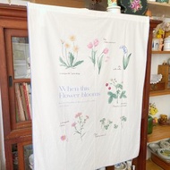 【好日戀物】韓國帶回印度製When this flower blooms掛布掛飾