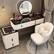 Dress Table Solid Wood Table Dress Charging Nordic Smart Luxury Dressing Table Modern Multifunctiona