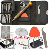 Mobile Phone 16 in 1 Repair Tool Kit Screwdriver Set for iPhone iPad Samsung