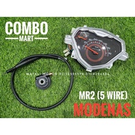MODENAS MR2 KRISS MR 2 ( 5 WIRE )COMBO SET METER ,METER ASSY , METER CABLE ,METER GEAR
