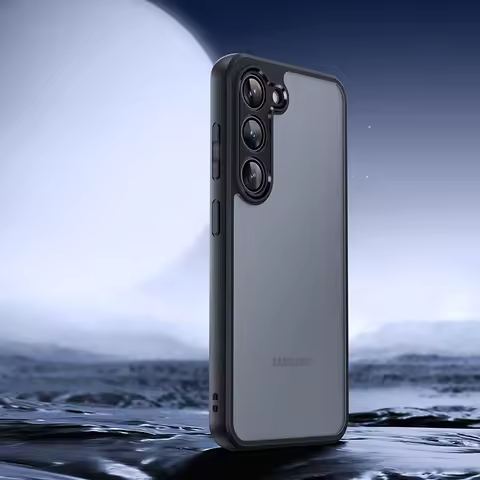 For Samsung Galaxy S23 FE Case Samsung Galaxy S23 FE S23 Plus Ultra Cover Black Edge Shockproof TPU 