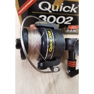 Vintage D.A.M DAM Quick 3002 Fishing Reel