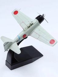 1/72 Scale A6M Zero Die-cast Aircraft Plane Metal Model for Gift Beige