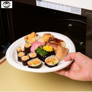 Disposable Paper Plates And Bowls Made From Sugarcane Pulp Available In 4 Sizes: 6 Inches 7 9 And 10