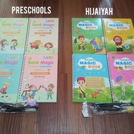 (0_0) SANK Magic Book Preschools dan Arabic Hijaiyah Special Training