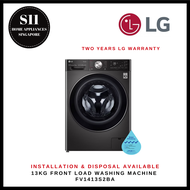 LG FV1413S2BA 13KG FRONT LOAD WASHING MACHINE AI DIRECTDRIVE™ - 2 YEARS LG WARRANTY