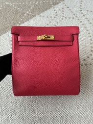 Hermès Kelly Ado Rose Extrême x ghw Togo leather