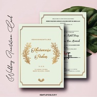 5x7inch KAD KAHWIN EXCLUSIVE