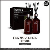 HETRAS FIND NATURE HERE DIFFUSER 500ml*2