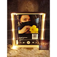 YouTube frame with Fairylights 5x7 or 8x10 | GoldenWhiskers