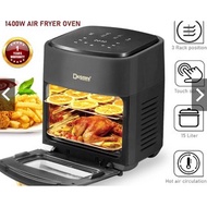 DESSINI 15L Air Fryer Oven 1400W Digital Airfryer Multifunction Oven Tanpa Minyak Baking Grill AF-15