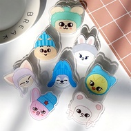 Kpop Stray Kids Acrylic Clip Good Guy SKZ PP Clip Creative Handbook Clip Felix Bangchan