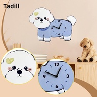 [Koolsoo] Bichon Frize Wall Hanging Clock,Decorative Clock,Wall Ornament,Silent for Dining Room,Livi