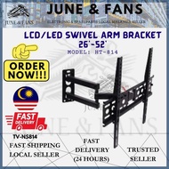 LCD/LED SWIVEL ARM BRACKET 26'-52' MODEL: HT-814 (TV-NS814)