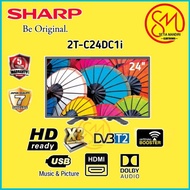TERLARIS!!! SHARP SMART TV LED TV 24 INCH HD DIGITAL USB WIFI -