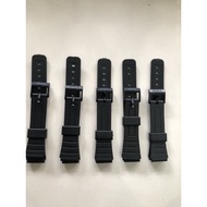 HITAM Casio f-91w f-91w WATCH BRACELET STRAP (black buckle with casio writing) ORIGINAL QUALITY