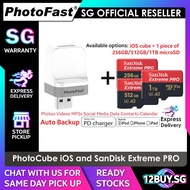 PhotoFast PhotoCube iOS and SanDisk Extreme PRO microSD Card Bundle 12BUY.SG