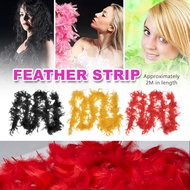 Turkey Feather Scarf Feather Scarf Feather Strip Christmas Boutique Ball 40G