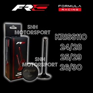 FRC RACING VALVE 1 SET 2PCS FOR KRISS110 24/28 25/29 26/30
