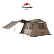 NATUREHIKE Naturehike Village 6.02 Tent 4-Person Automatic Fast Opening Cabin Waterproof Ti Black Su