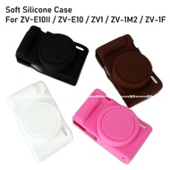 ZVE10II ZV-E10II ZVE10 ZV-E10 ZV1 ZV1M2 ZV1F Soft Silicone Armor Skin Case Camera Bag Body Cover Pro