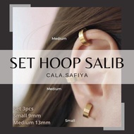 CALA.SAFIYA MAGNETIC FAKE EARING EARRINGS SET FOR MEN AND WOMEN