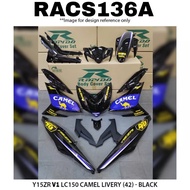 Rapido Body Cover Set Yamaha Y15ZR V1 V2 Camel Livery GP (42) Yellow Blue Black Accessories Motor Y1