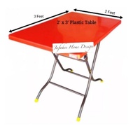 JFH 3V 2B 2x3 Plastic Foldable Table/Meja Makan