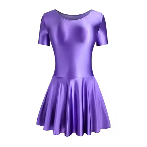 Women's ice skating outfit glossy gymnastics ballet modern dance outfit ballet performance outfit ju