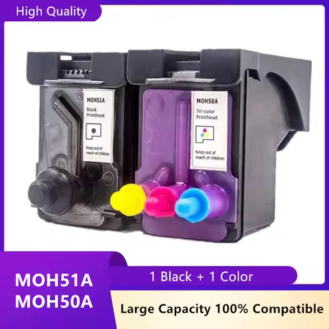 Compatible Printhead GT52 GT51 MOH50A MOH51A Print Head For HP 5810 5820 GT5810 GT5820 Ink Tank 310 