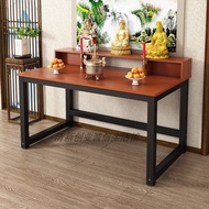✢✕Buddhist altar table Buddha table worship table household modern economical incense case against the wall small simple