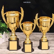 NARCISSUS1Y7KJ Trophy Awards, Plastic Model Competition Soccer Small  Cup, Gold Awards School Reward