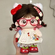 Popular 20cm Cotton Doll Clothes 20cm Baby Clothes Sweet Cute Suit Doll Clothes Doll Replacement Clo