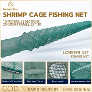 Boutique Store Bubu Naga 10M Ikan Ladang Agriculture Jala Ikan Udang Ketam, Fishing Fish Prawn Crab 