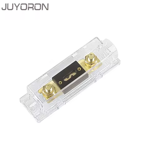 0/2/4 Gauge ANL Fuse Holder Amp Fuses for 0/2/4/8 Gauge Conductor Fuse Box for Car Audio,Alarm,Ampli