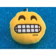 [40 models]- Stuffed smiley face icon keychain