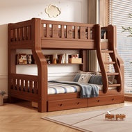 Upper Lower Bed Bed Bunk Bed High Lower Bed Multifunctional Upper Lower Bed Two-Layer Combination Al