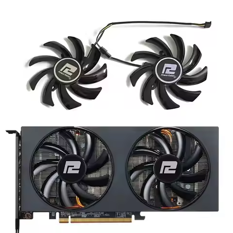 The new 85mm RX 5700 5500 5600 XT graphics fan is available for the Powercolor RX 6700XT 6600XT 6600