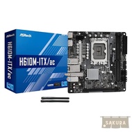 ASRock H610M-ITX/ac Intel H610 Series 12th Generation CPU (LGA1700) Compatible H610 miniATX Motherbo