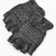 BELLISSIMO "Checkered Black on Black" Gloves Motorcycle Gloves