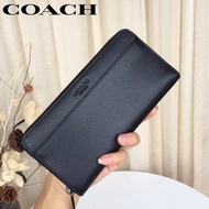 long wallet men zipper wallet fashion litchi pattern spot