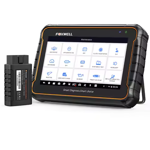FOXWELL GT60 OBD2 Bluetooth Automotivo Scanner All System 24 Reset Bidirectional Control Professiona