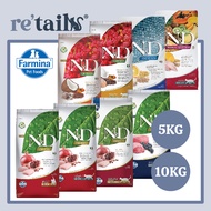 Farmina N&D Grain Free Prime/Quinoa/Ocean/Tropical (5kg/10kg) Original Pack Cat Dry Food