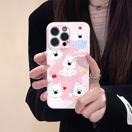 Cake Cute Westie Case hp Realme C85 Pro C71 Note 60X 70 C75X Casing