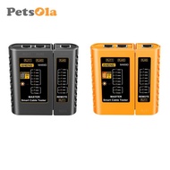 [PETSOLA] Network LAN Cable Tester RJ1145 UTP Ethernet Tool 5E 6 Ethernet M469D Check Continuity for