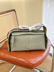 Songmont hanging ear series eaves bag cowhide hobo crossbody bag womens shoulder bag brand sling b